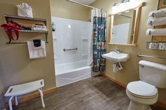 Accessible bathroom