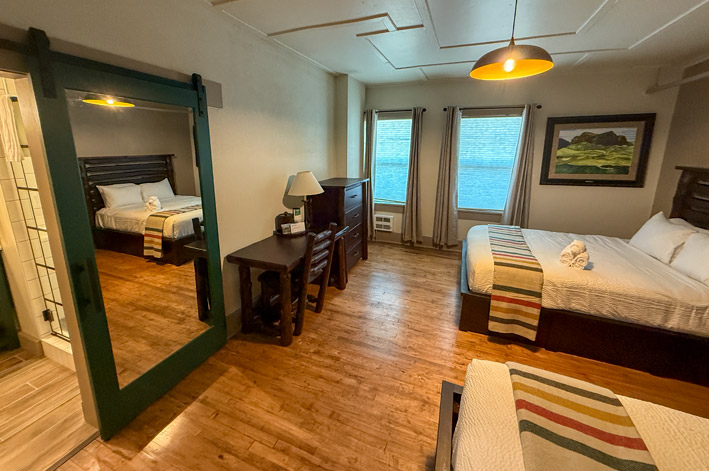 Renovated Great Northern ADA Room