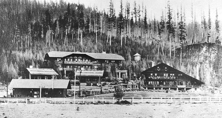 Historical photo of Belton Chalet