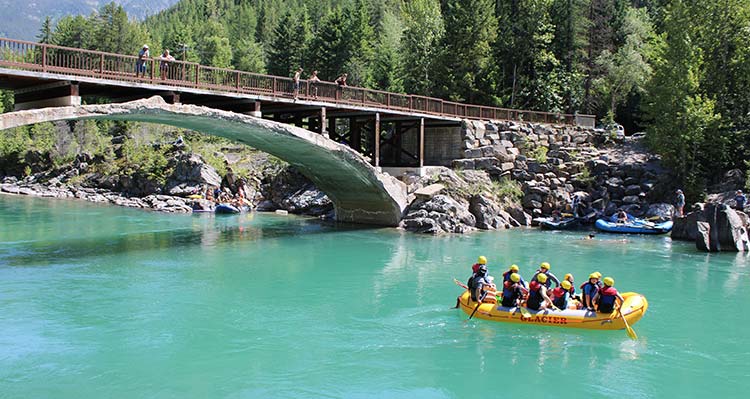 The Old Bridge in summer