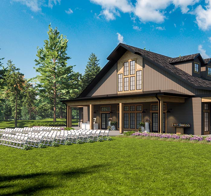 Pavilion exterior rendering